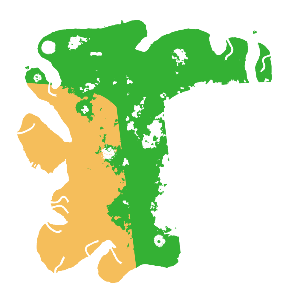 Biome Rust Map: Procedural Map, Size: 4000, Seed: 1564813