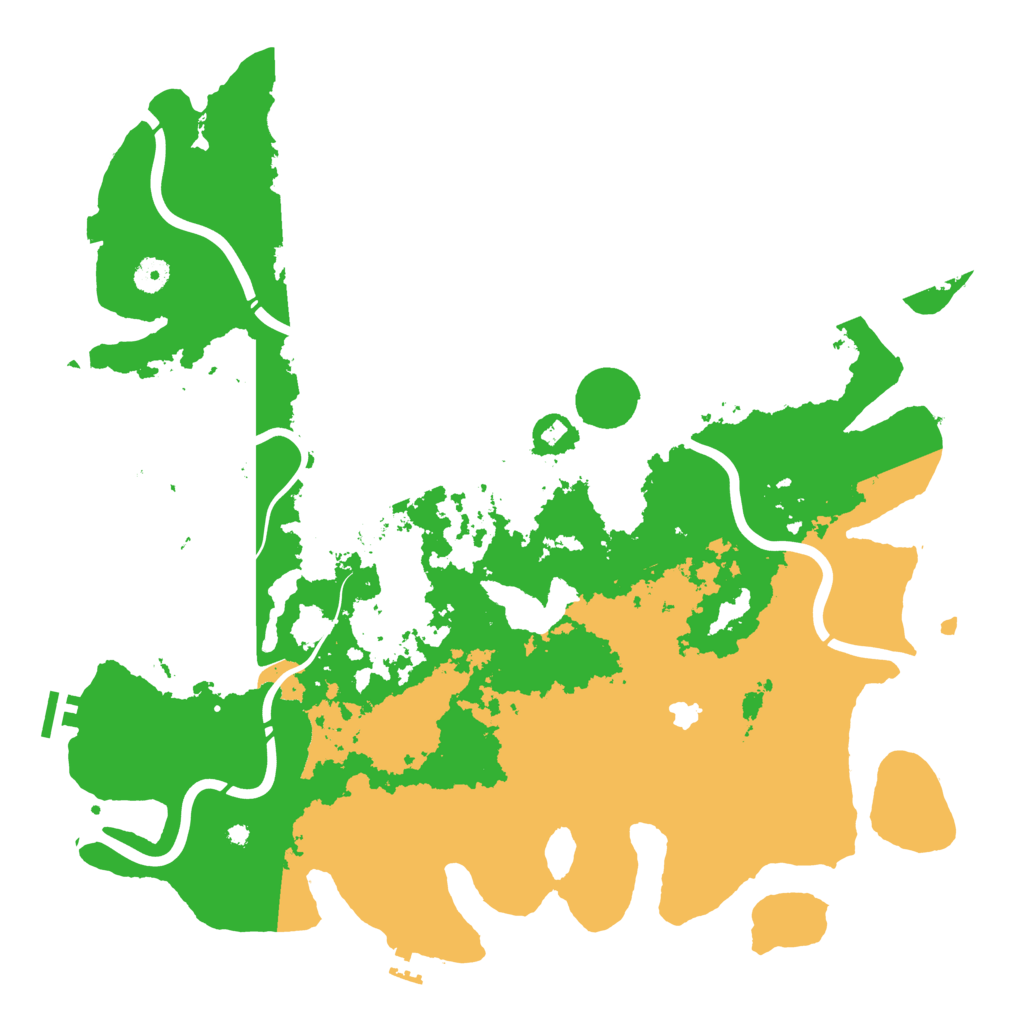 Biome Rust Map: Procedural Map, Size: 4432, Seed: 910000