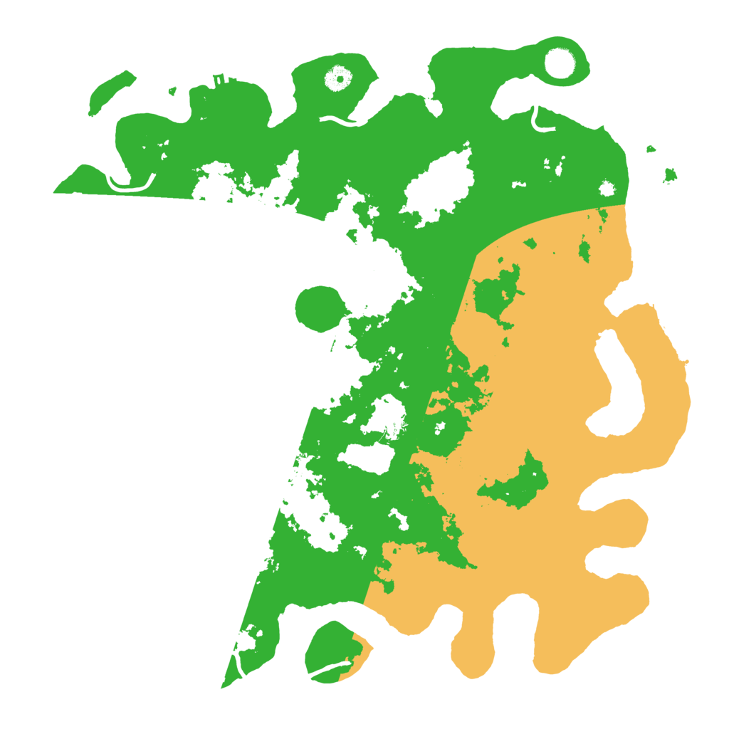 Biome Rust Map: Procedural Map, Size: 4250, Seed: 593621156