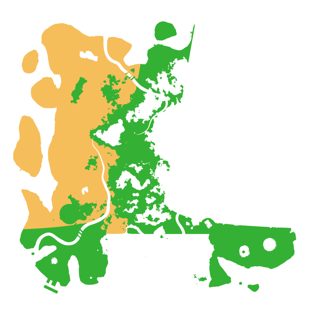 Biome Rust Map: Procedural Map, Size: 4250, Seed: 1933789709