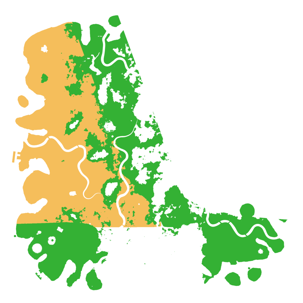 Biome Rust Map: Procedural Map, Size: 5500, Seed: 163855293