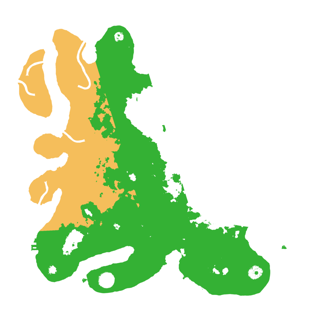 Biome Rust Map: Procedural Map, Size: 3500, Seed: 2016633473