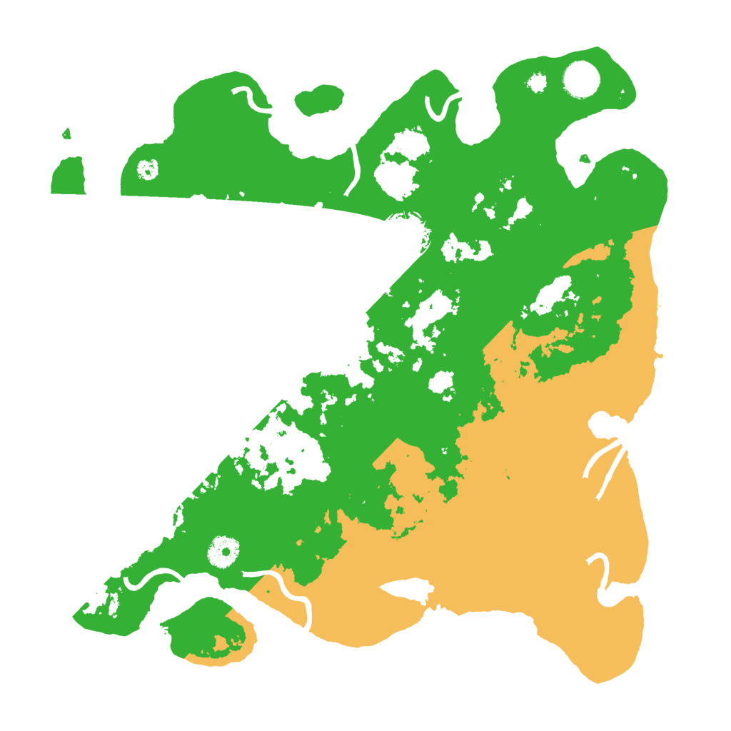 Biome Rust Map: Procedural Map, Size: 3500, Seed: 362013982