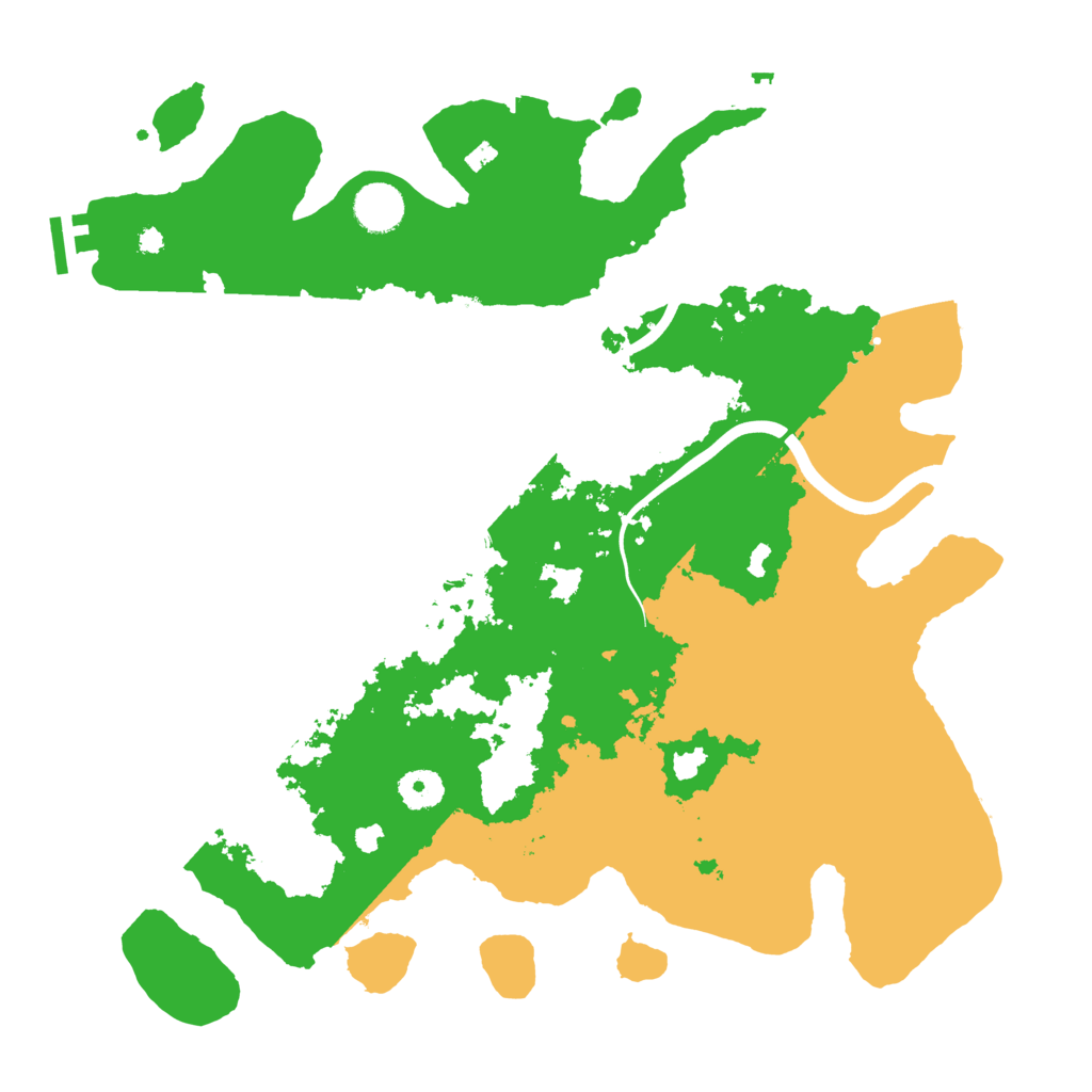 Biome Rust Map: Procedural Map, Size: 3850, Seed: 702001797