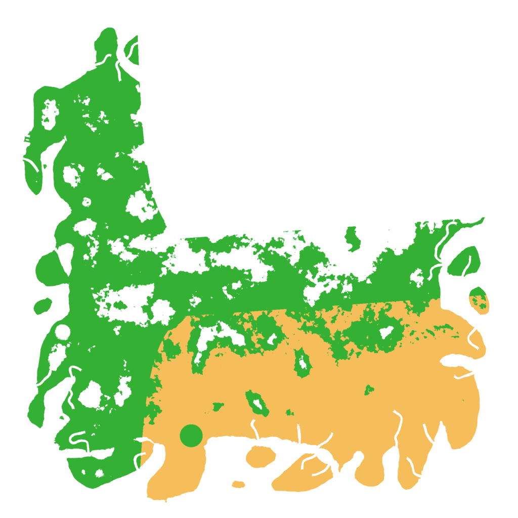 Biome Rust Map: Procedural Map, Size: 6000, Seed: 919194422