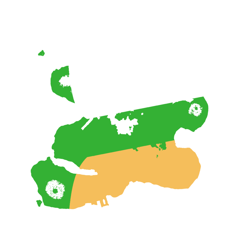 Biome Rust Map: Procedural Map, Size: 2000, Seed: 1105535243