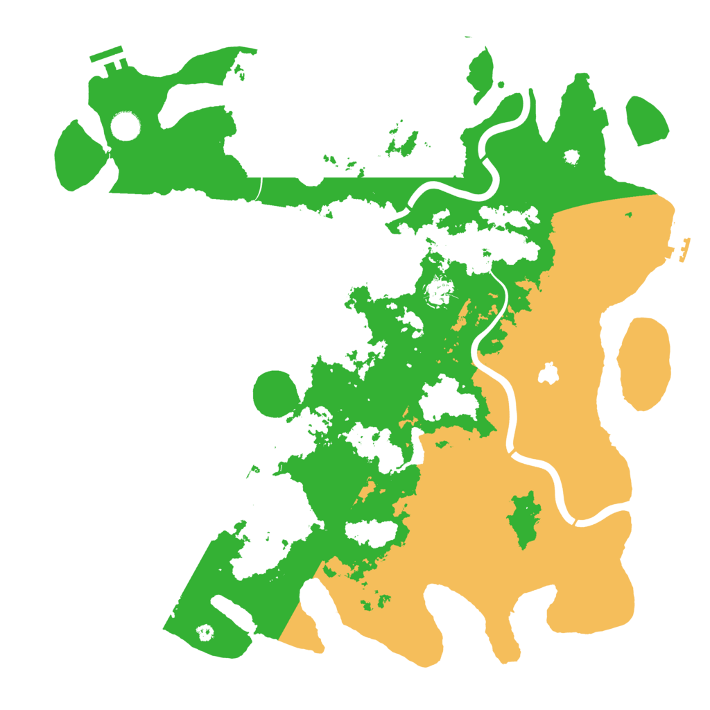 Biome Rust Map: Procedural Map, Size: 4252, Seed: 1853157998