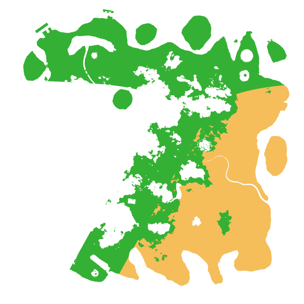 Biome Rust Map: Procedural Map, Size: 4252, Seed: 1853157998