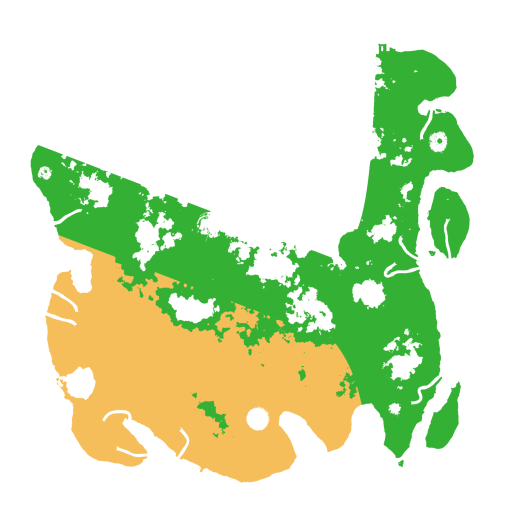 Biome Rust Map: Procedural Map, Size: 4000, Seed: 77020646