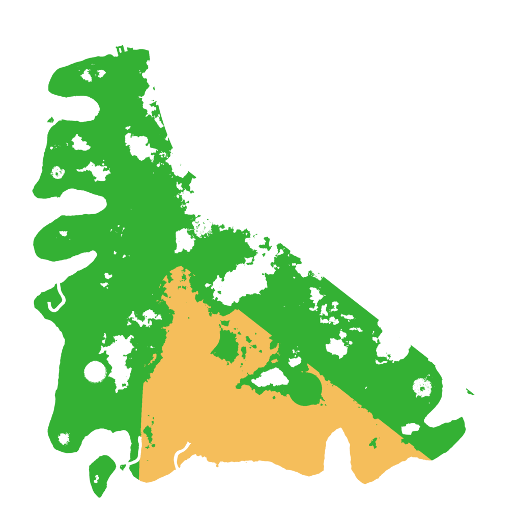 Biome Rust Map: Procedural Map, Size: 4250, Seed: 999699