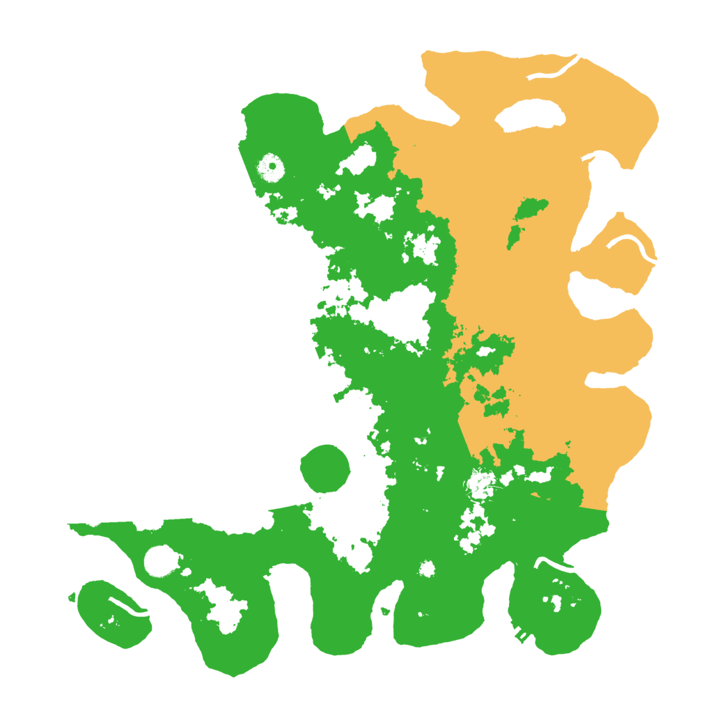 Biome Rust Map: Procedural Map, Size: 4000, Seed: 7657568
