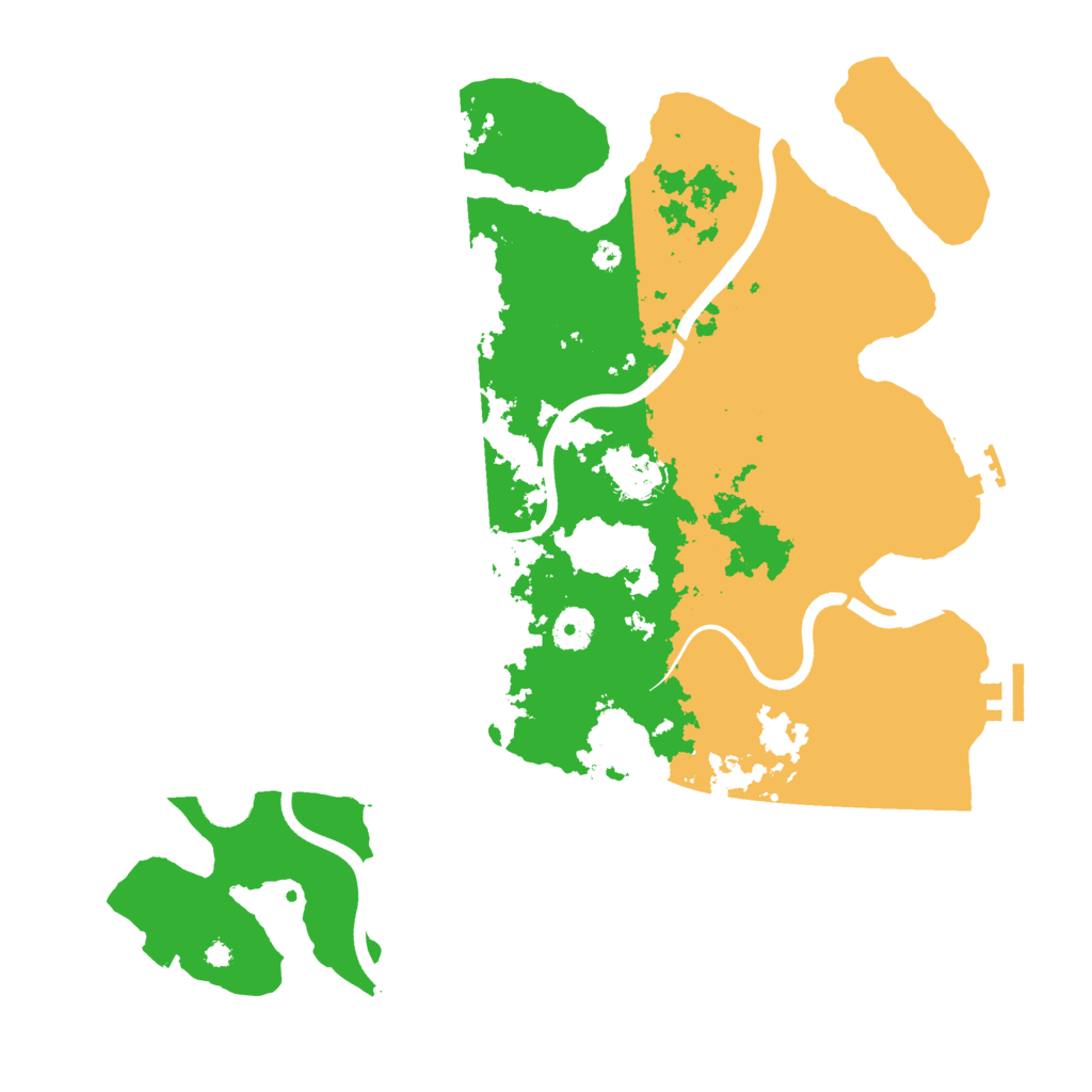 Biome Rust Map: Procedural Map, Size: 3850, Seed: 1417523897