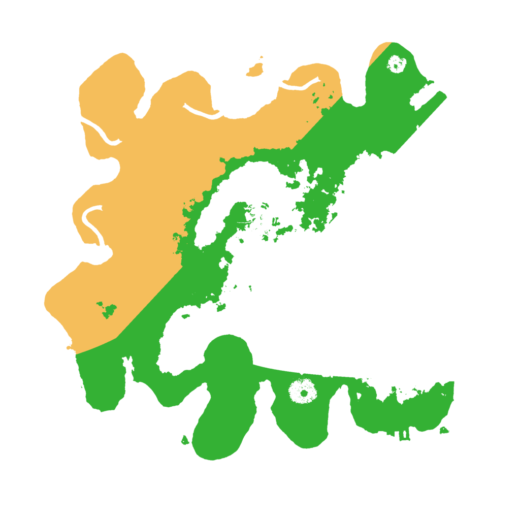 Biome Rust Map: Procedural Map, Size: 3000, Seed: 24307