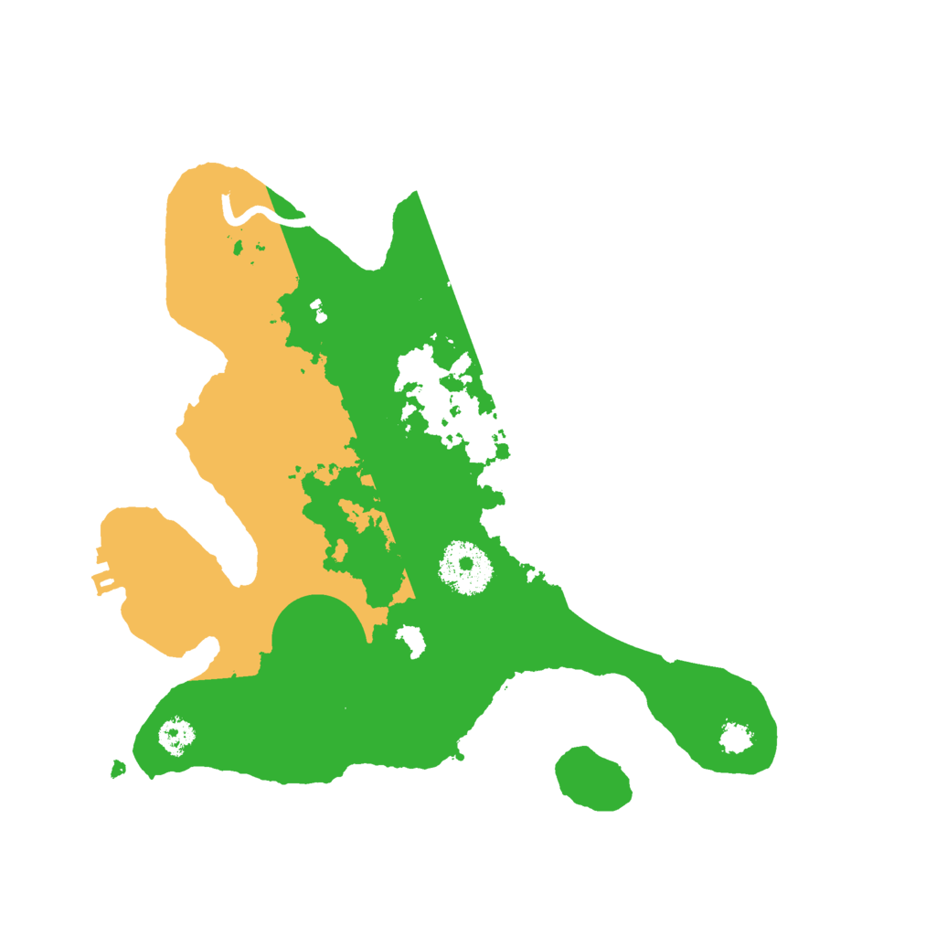 Biome Rust Map: Procedural Map, Size: 2700, Seed: 250000