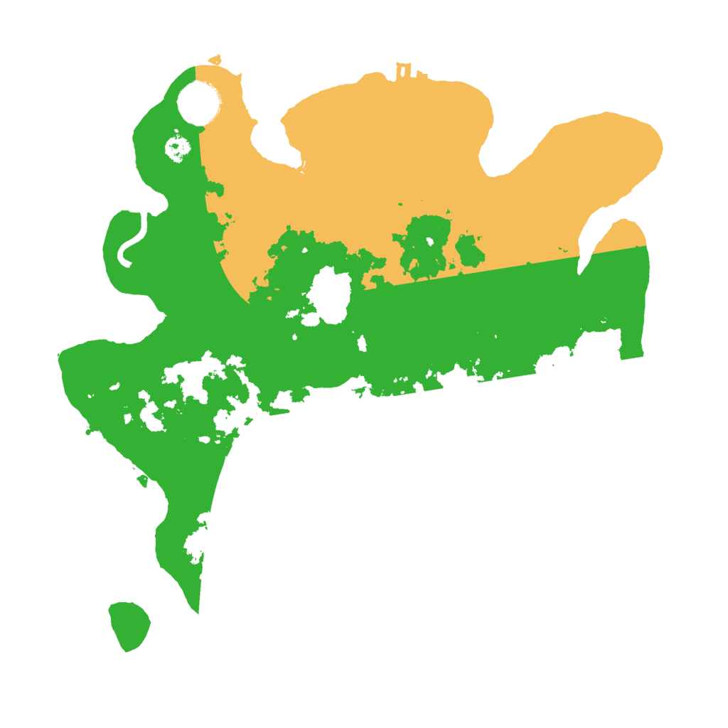 Biome Rust Map: Procedural Map, Size: 3000, Seed: 539833874