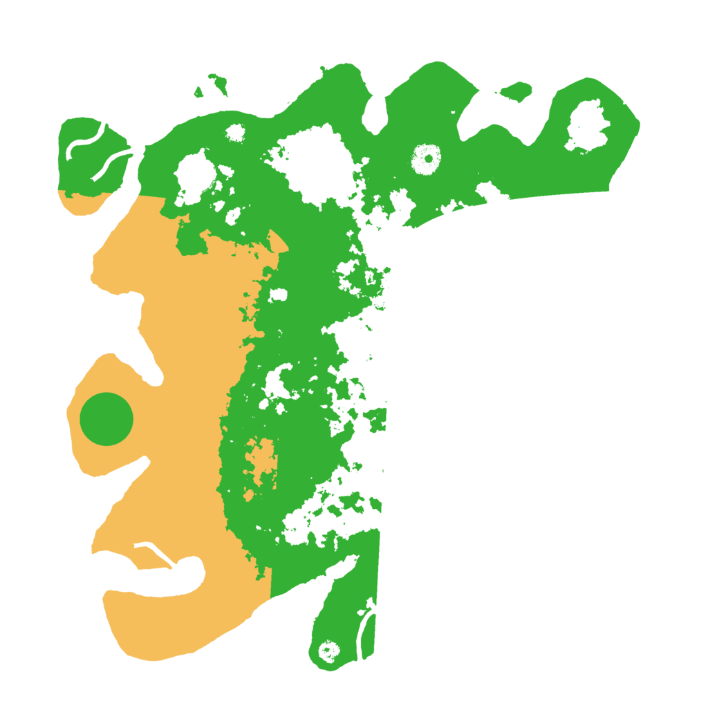 Biome Rust Map: Procedural Map, Size: 3500, Seed: 908991787