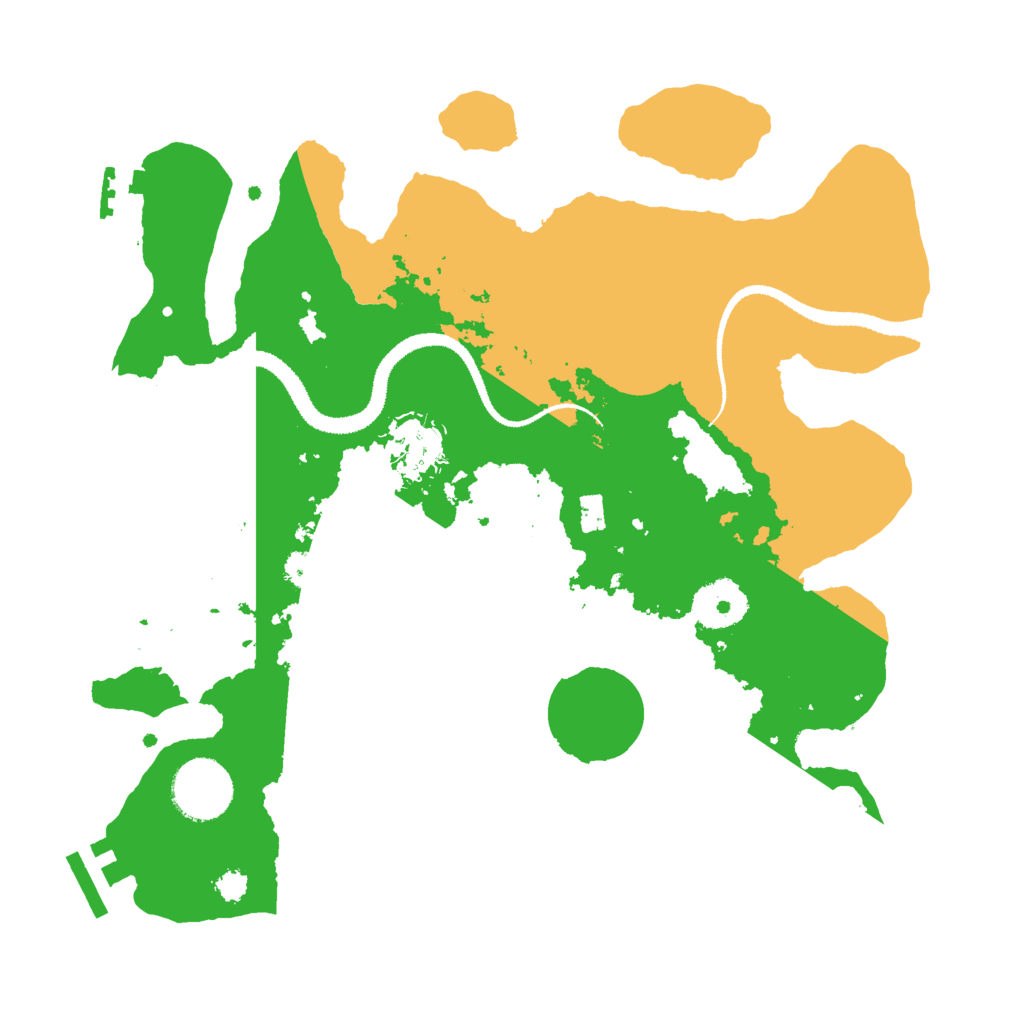 Biome Rust Map: Procedural Map, Size: 3000, Seed: 230505829