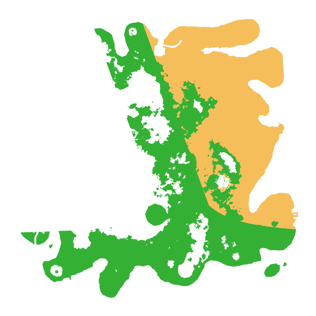 Biome Rust Map: Procedural Map, Size: 4000, Seed: 553206225