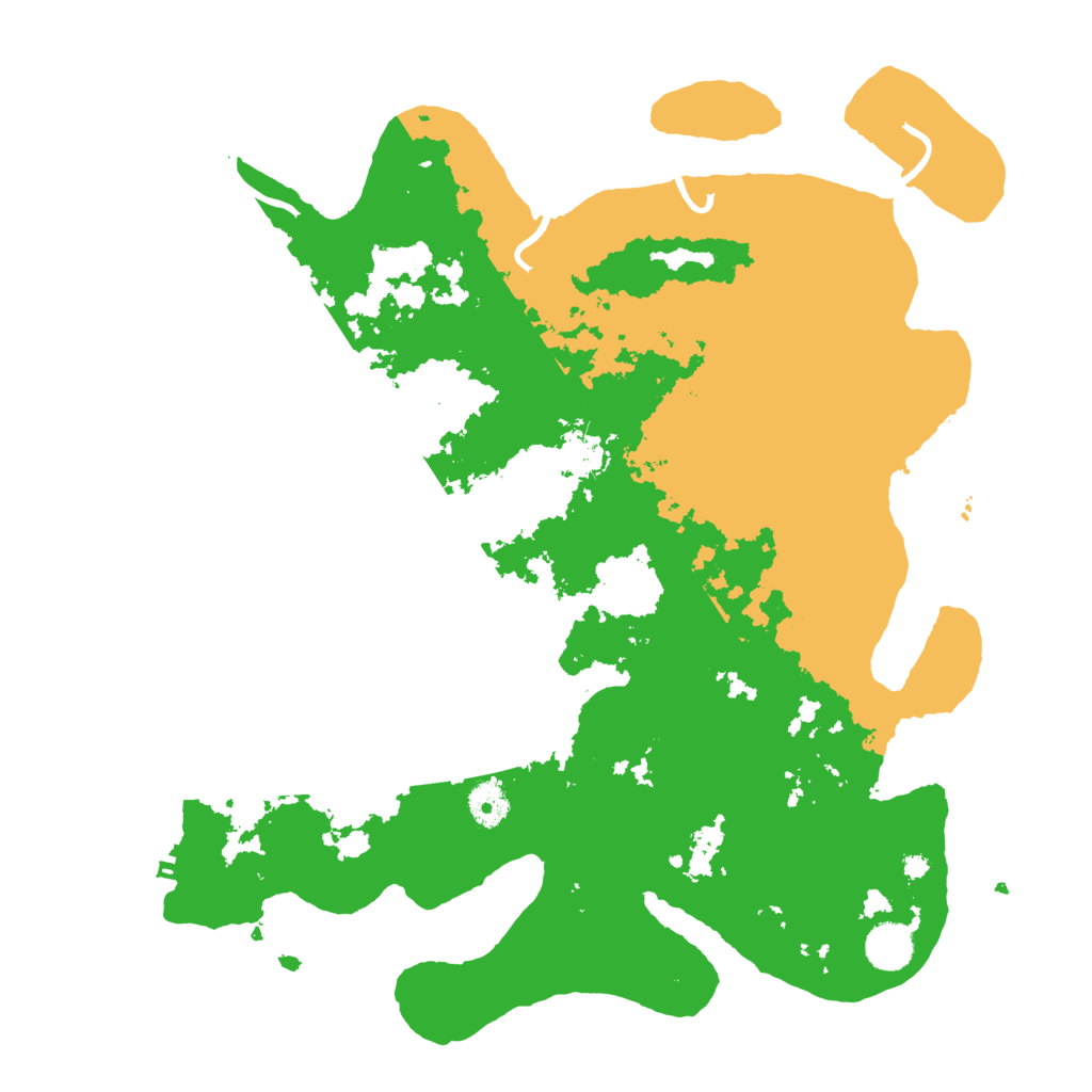 Biome Rust Map: Procedural Map, Size: 4000, Seed: 3453343