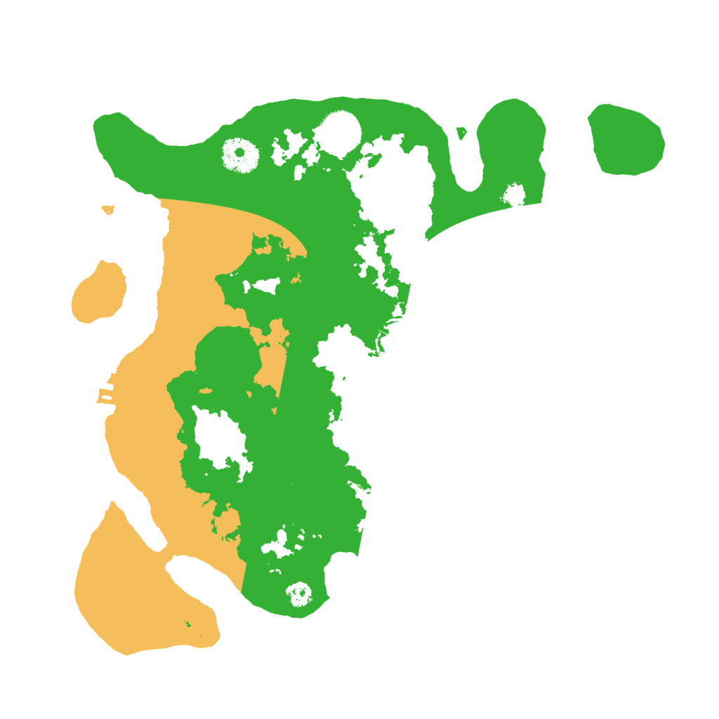 Biome Rust Map: Procedural Map, Size: 3000, Seed: 1814633870