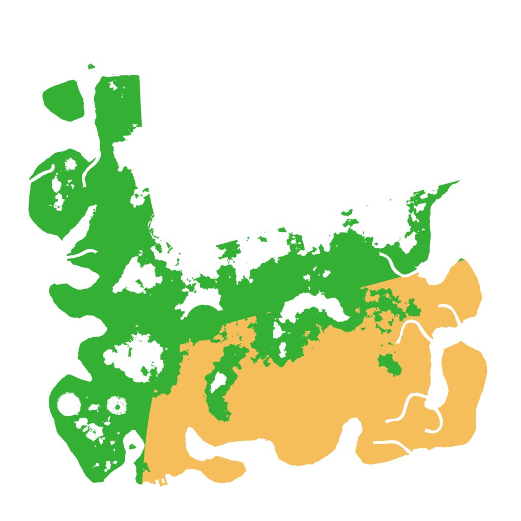 Biome Rust Map: Procedural Map, Size: 4000, Seed: 2356343