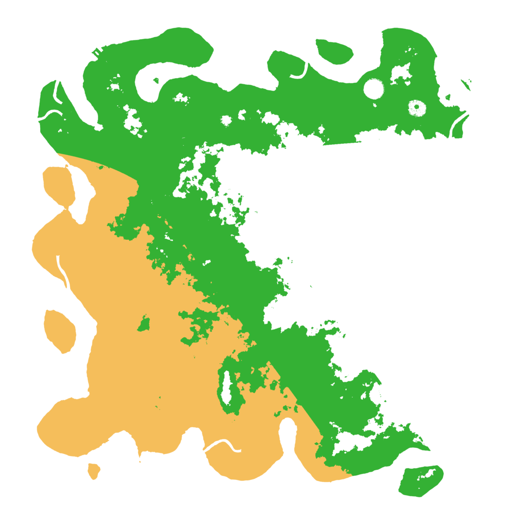 Biome Rust Map: Procedural Map, Size: 4500, Seed: 2046372119