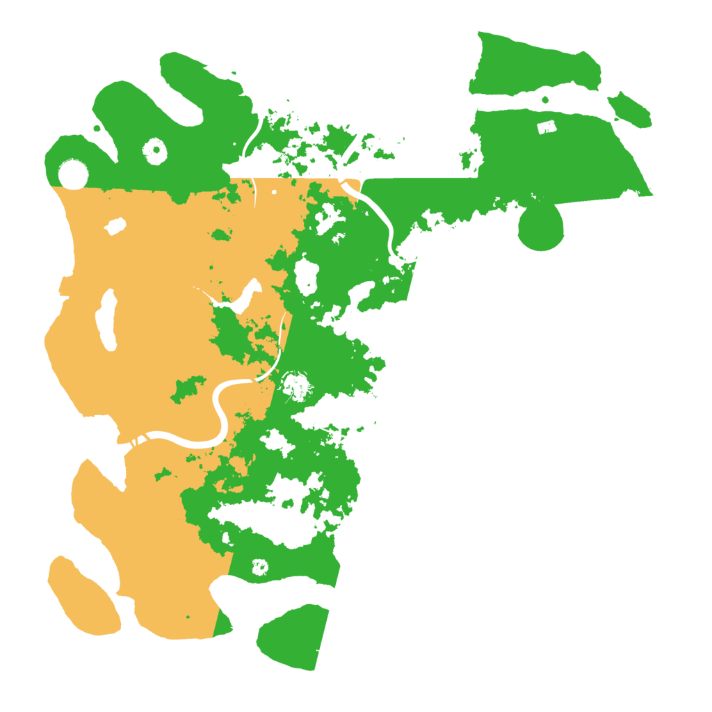 Biome Rust Map: Procedural Map, Size: 4250, Seed: 935213622