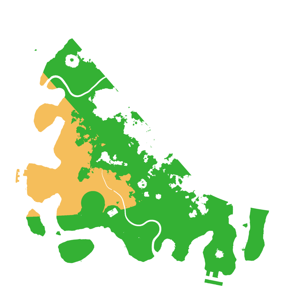 Biome Rust Map: Procedural Map, Size: 3300, Seed: 133244394