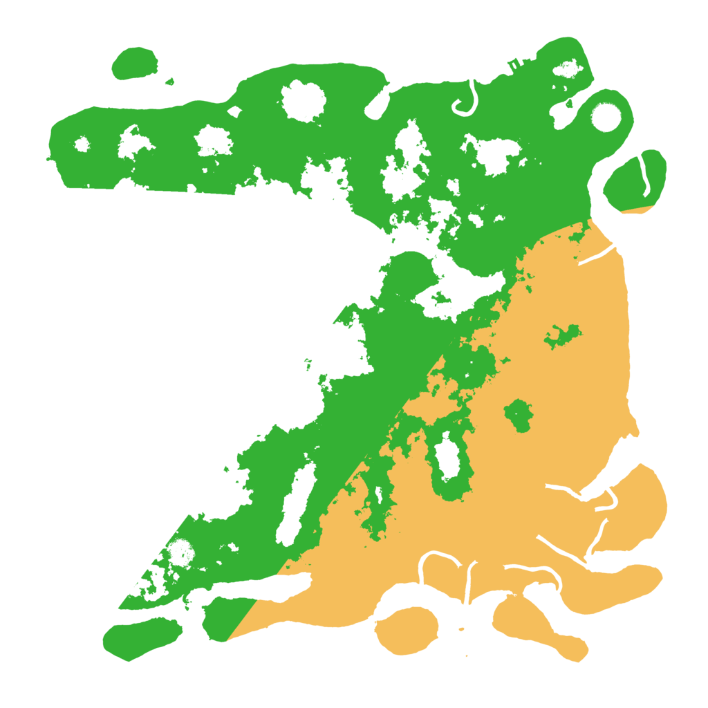 Biome Rust Map: Procedural Map, Size: 4300, Seed: 2137350877