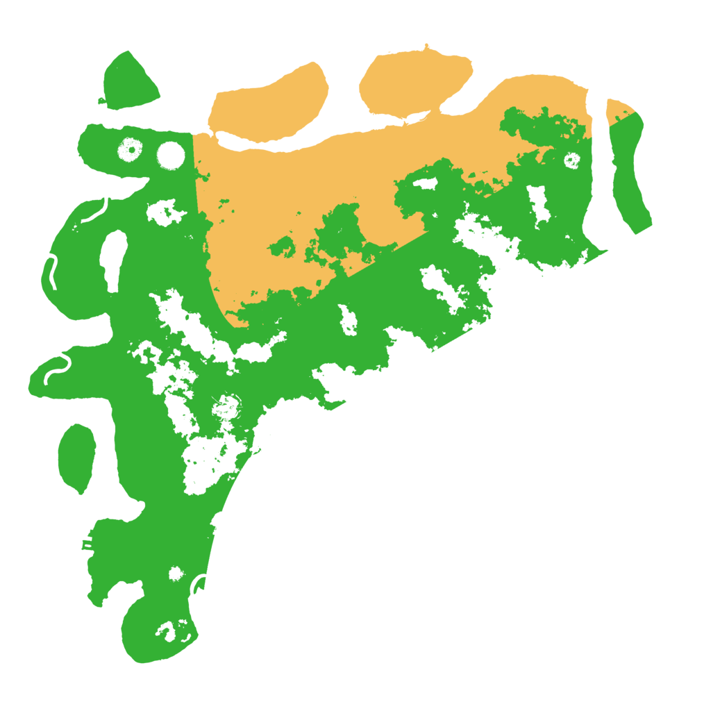 Biome Rust Map: Procedural Map, Size: 4500, Seed: 1530638860