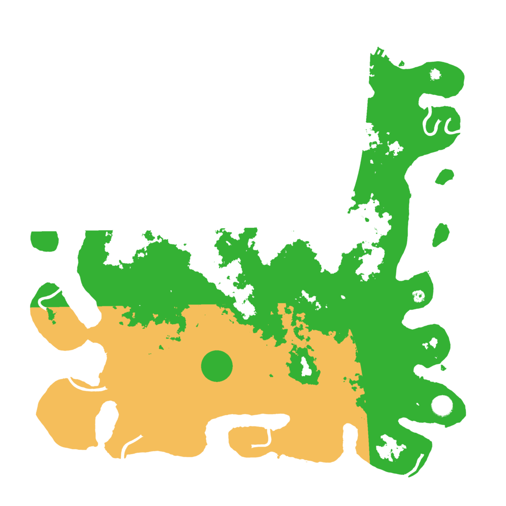 Biome Rust Map: Procedural Map, Size: 4250, Seed: 1999329282
