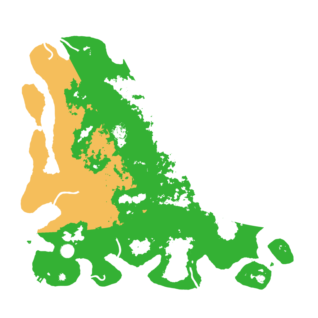 Biome Rust Map: Procedural Map, Size: 4000, Seed: 42342