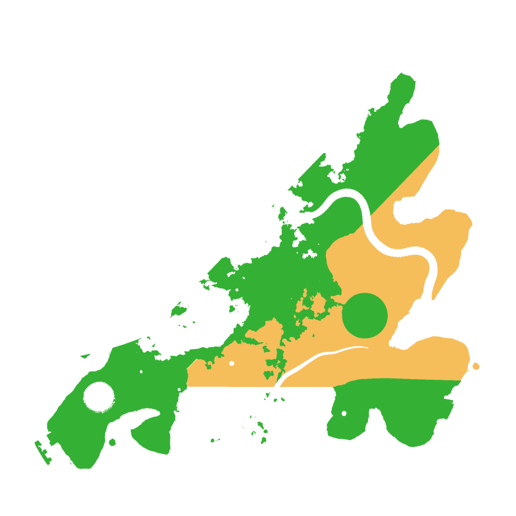 Biome Rust Map: Procedural Map, Size: 3000, Seed: 1009200820