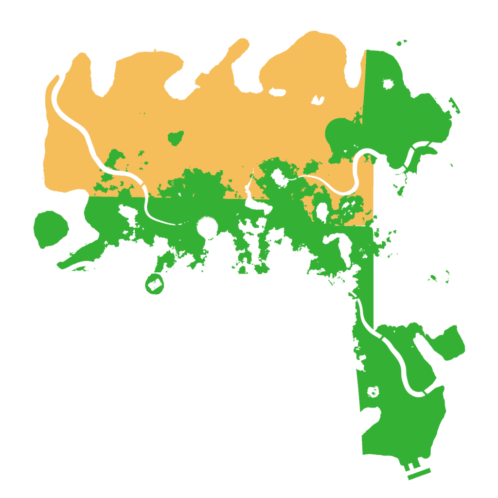 Biome Rust Map: Procedural Map, Size: 4250, Seed: 807313463