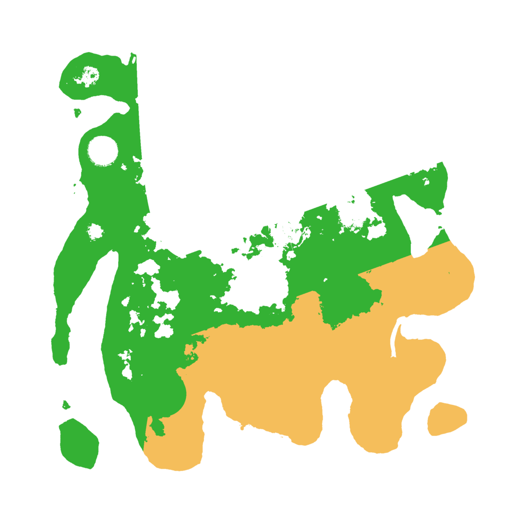 Biome Rust Map: Procedural Map, Size: 3000, Seed: 9250831