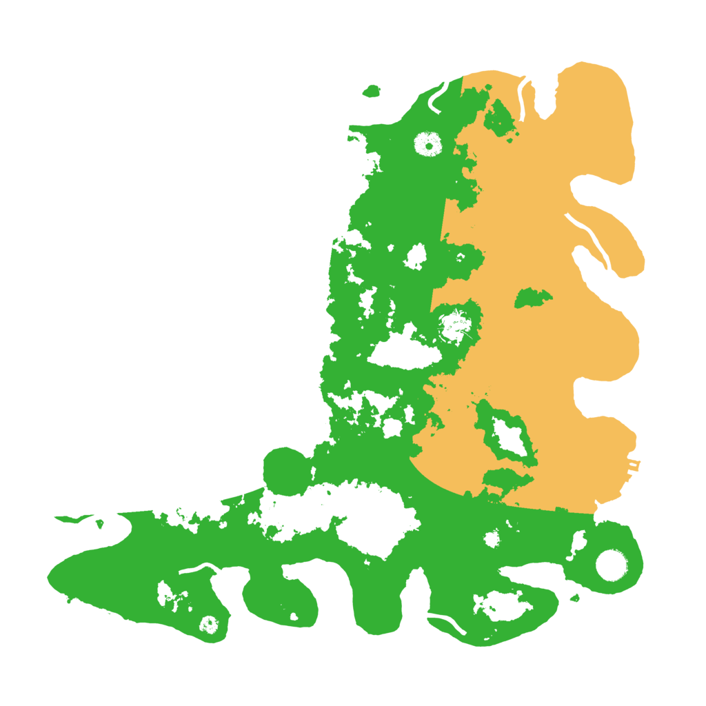 Biome Rust Map: Procedural Map, Size: 4000, Seed: 9812546