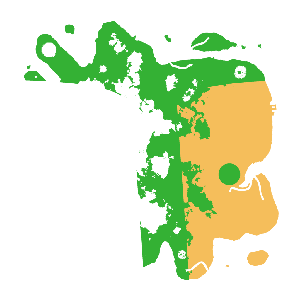 Biome Rust Map: Procedural Map, Size: 3650, Seed: 147601664