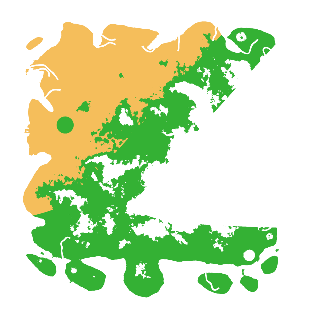 Biome Rust Map: Procedural Map, Size: 4800, Seed: 2114546709