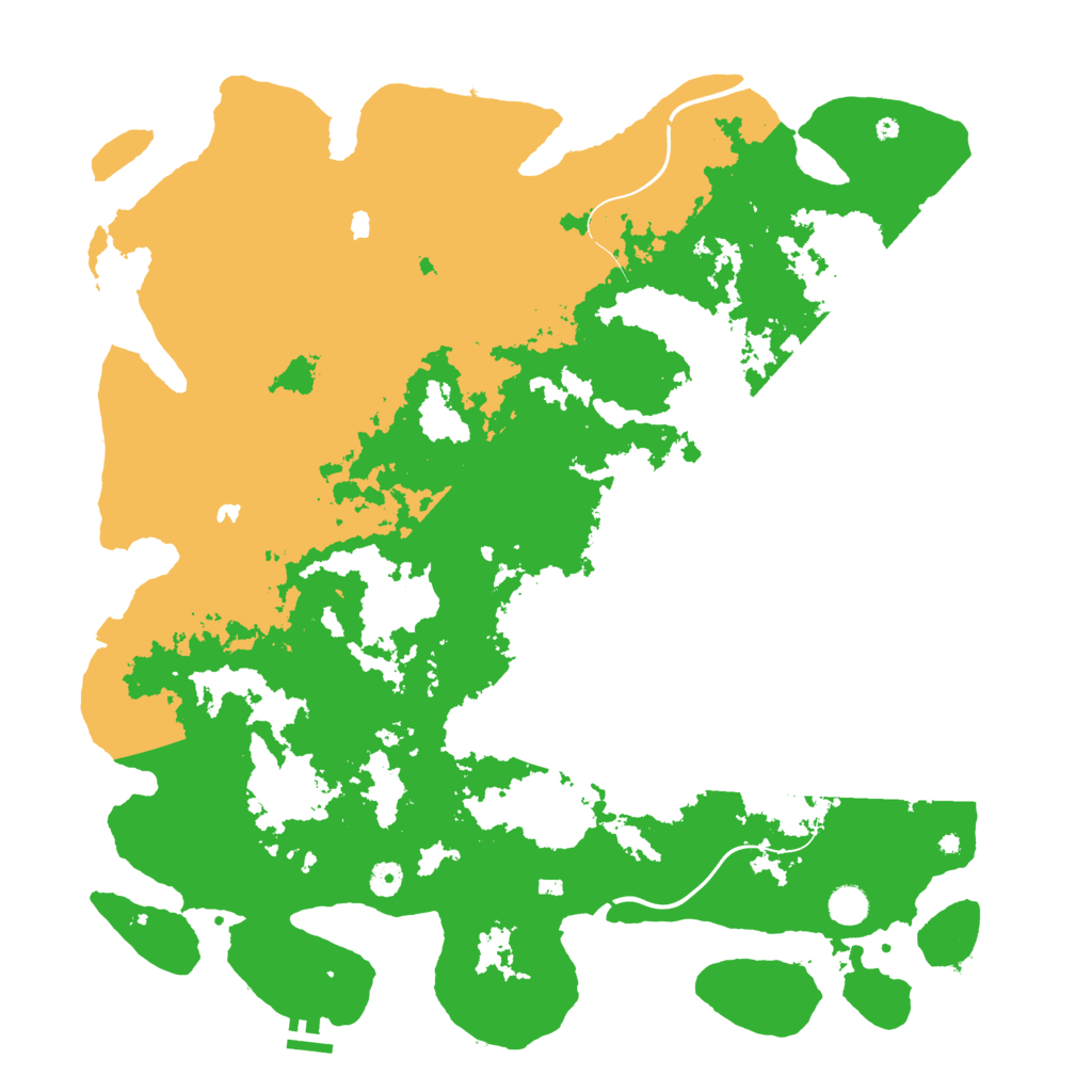 Biome Rust Map: Procedural Map, Size: 4800, Seed: 2114546709