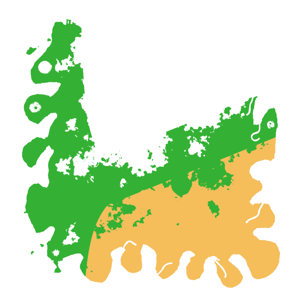 Biome Rust Map: Procedural Map, Size: 4250, Seed: 999996326