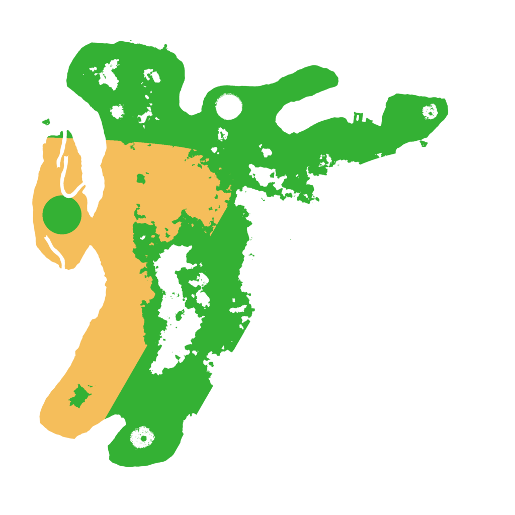 Biome Rust Map: Procedural Map, Size: 3500, Seed: 1403856349