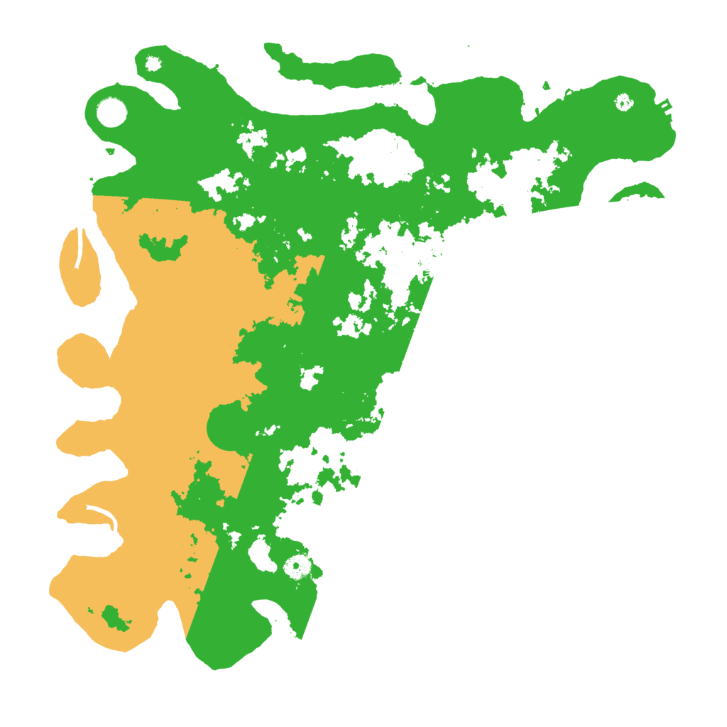 Biome Rust Map: Procedural Map, Size: 4300, Seed: 891677623