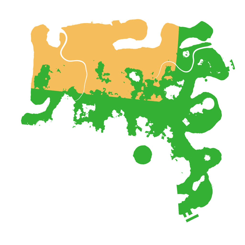 Biome Rust Map: Procedural Map, Size: 3650, Seed: 1356218880