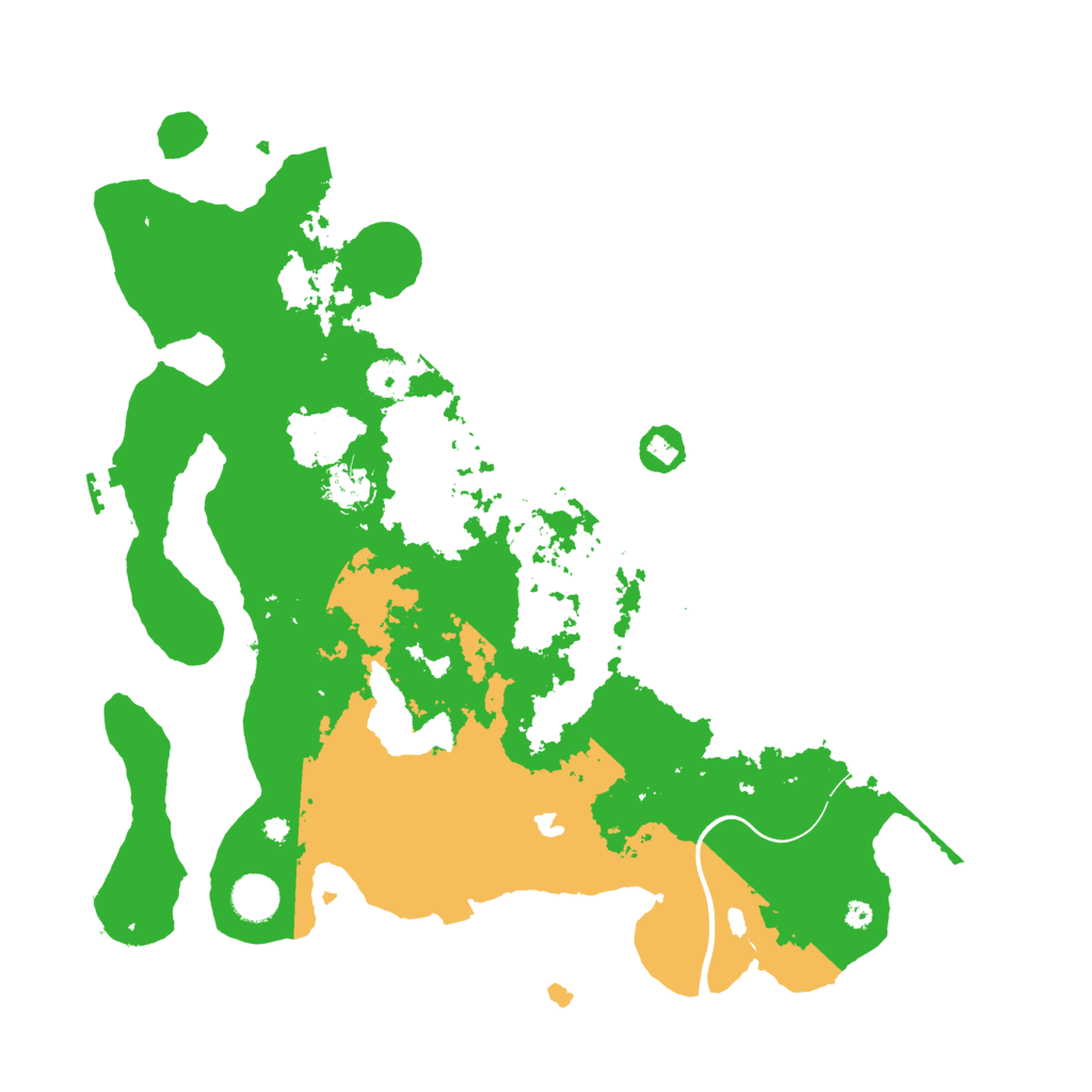 Biome Rust Map: Procedural Map, Size: 4000, Seed: 157452