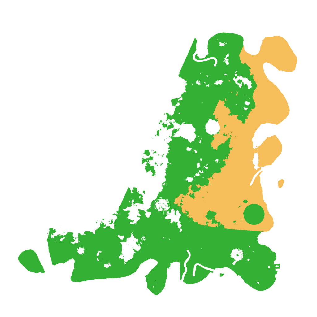 Biome Rust Map: Procedural Map, Size: 4000, Seed: 819624