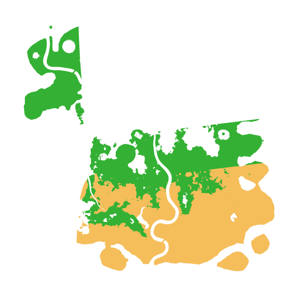 Biome Rust Map: Procedural Map, Size: 4000, Seed: 470167
