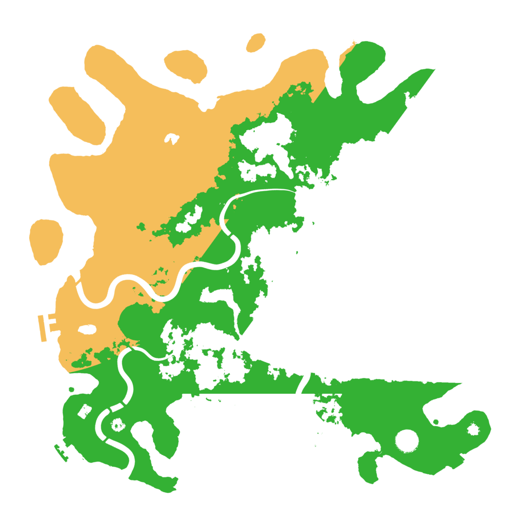 Biome Rust Map: Procedural Map, Size: 4000, Seed: 636701