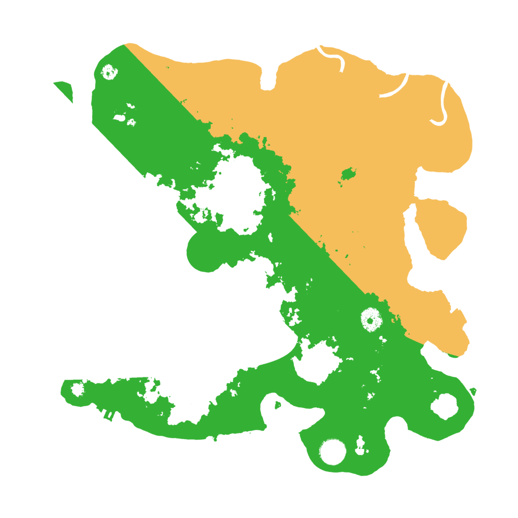 Biome Rust Map: Procedural Map, Size: 3500, Seed: 2104732670