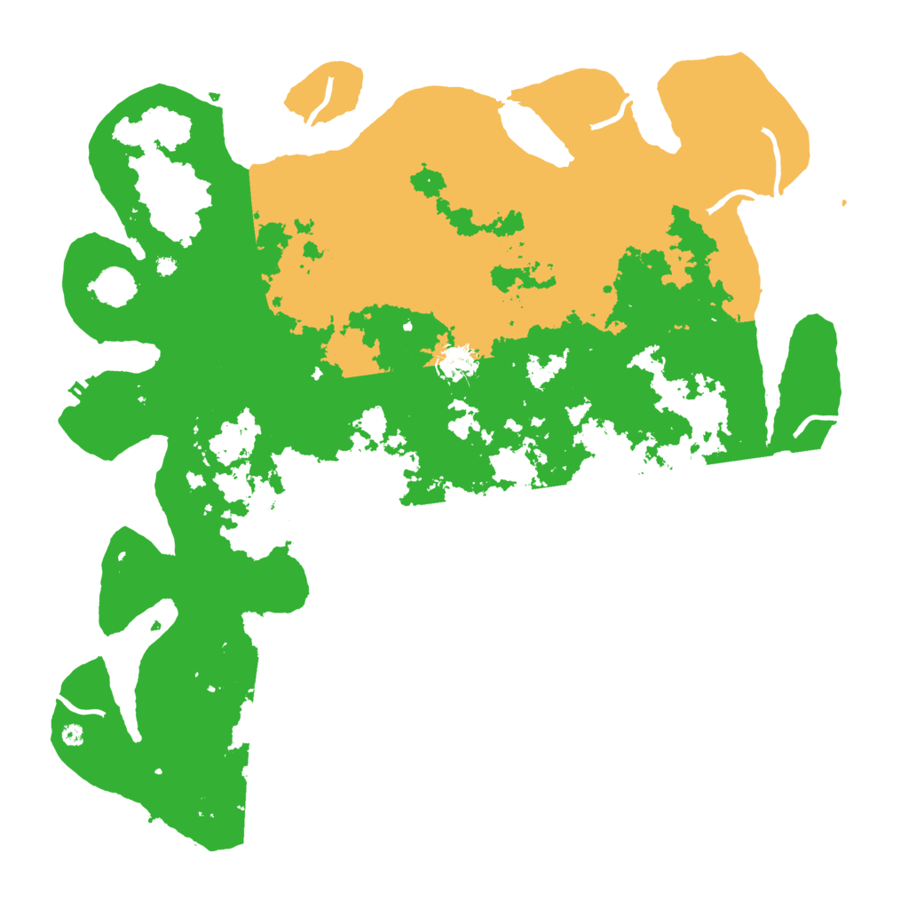 Biome Rust Map: Procedural Map, Size: 4250, Seed: 525483835