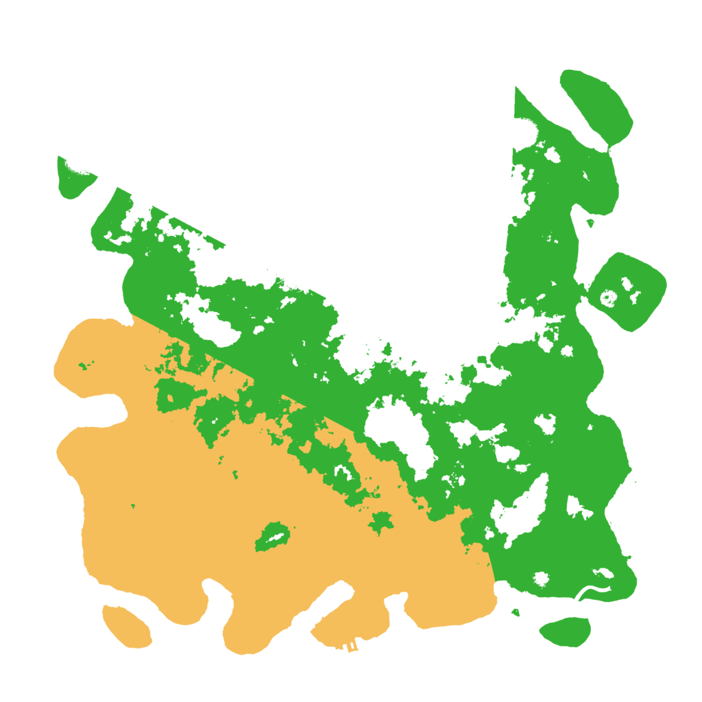 Biome Rust Map: Procedural Map, Size: 4300, Seed: 870409449